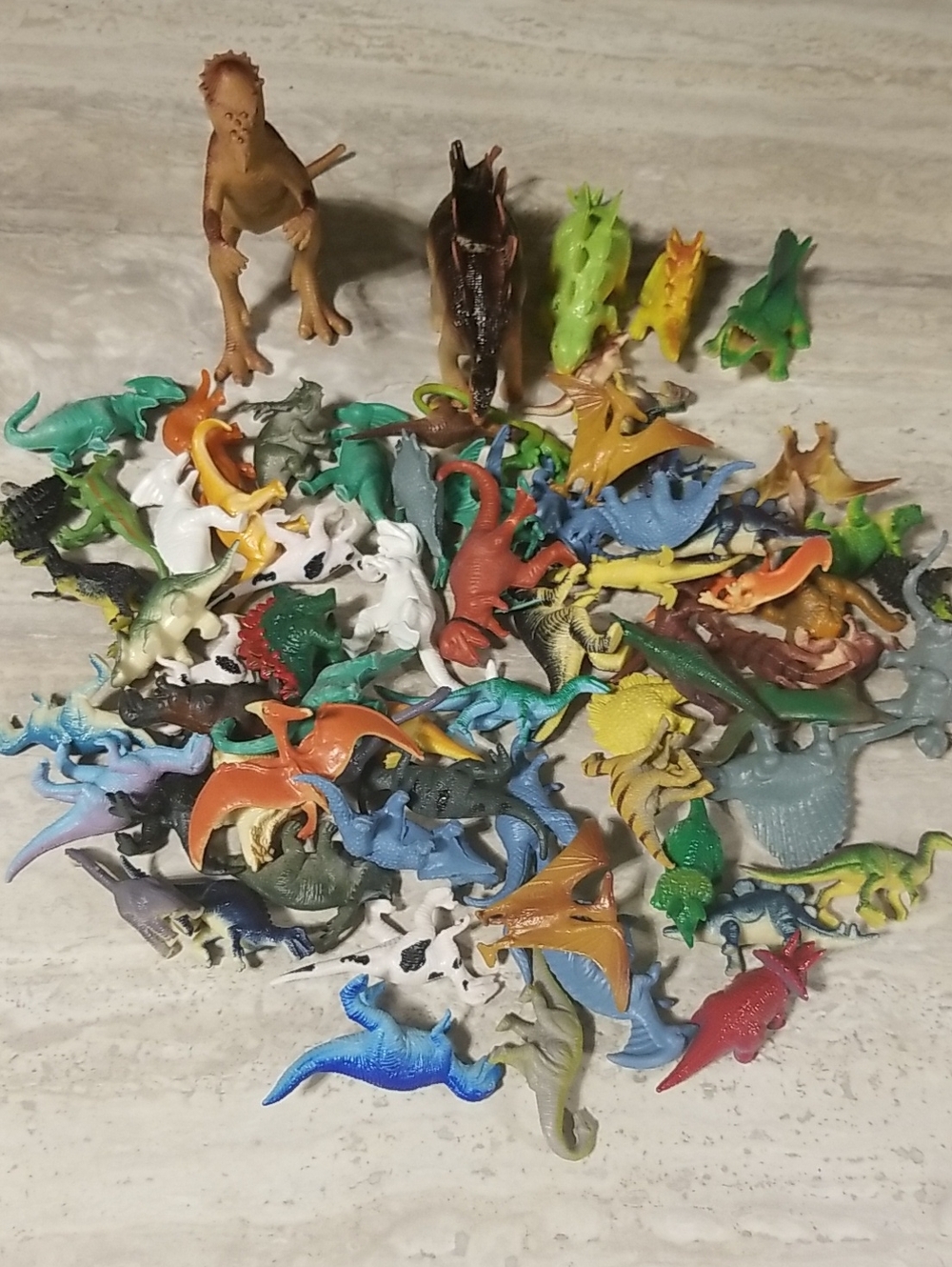 Assorted Kids Dinosaur Toy Figures - 70+